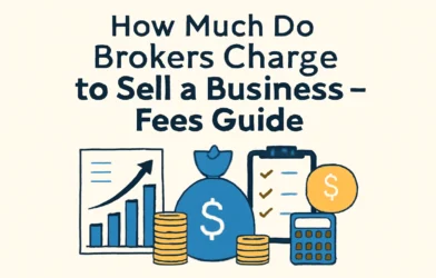 how much do brokers charge to sell a business