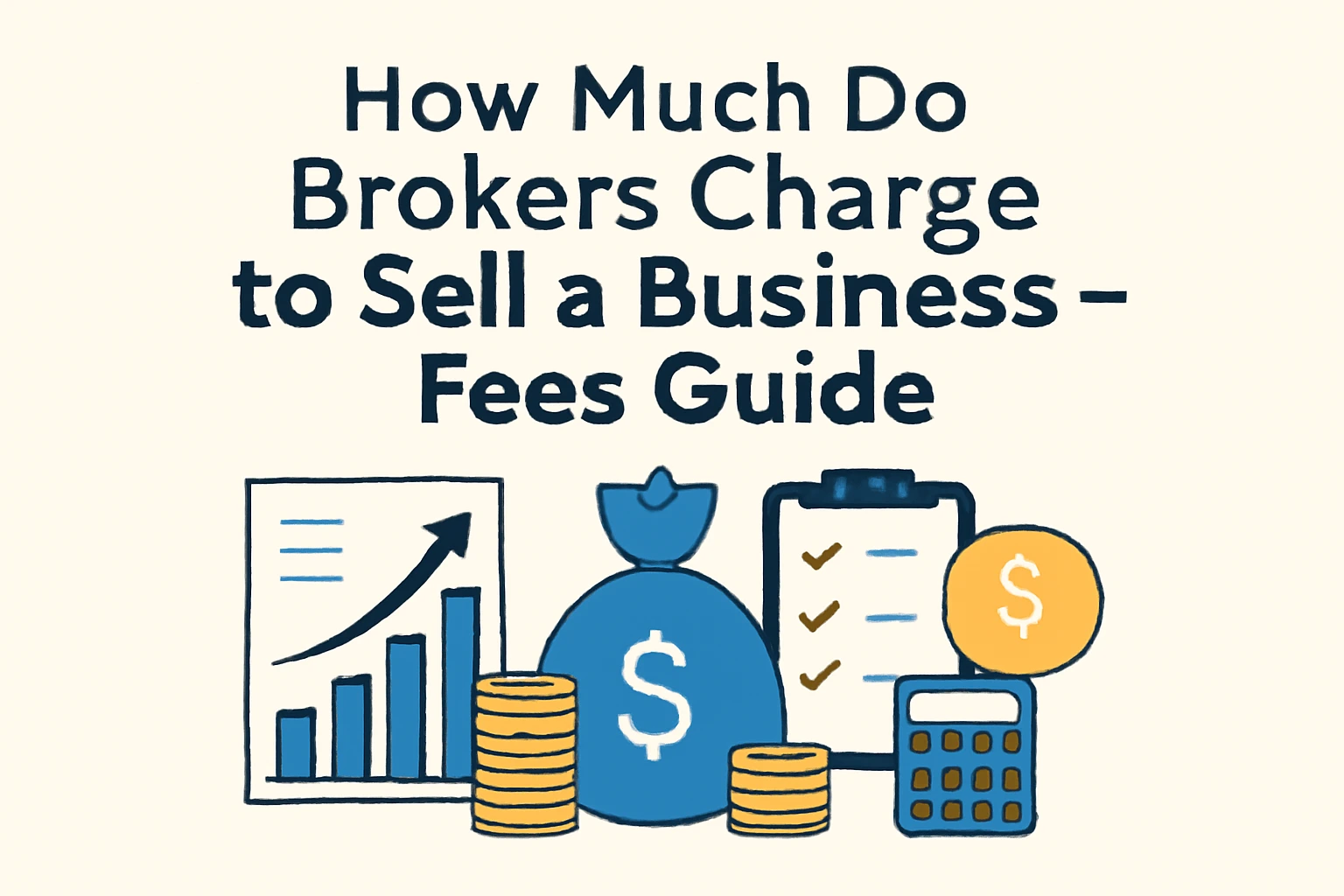 how much do brokers charge to sell a business