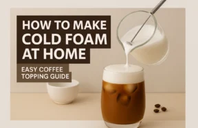 how to make cold foam