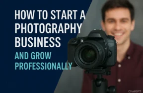 how to start a photography business